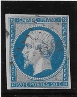 France N°14A - Type I - TB - 1853-1860 Napoléon III