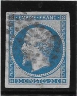 France N°14A - Type I - TB - 1853-1860 Napoleon III