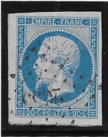 France N°14A - Type I - TB - 1853-1860 Napoléon III.
