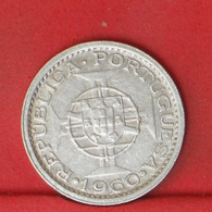 MOZAMBIQUE 5 ESCUDOS 1960 - * SILVER *    KM# 84 - (Nº32016) - Mozambique