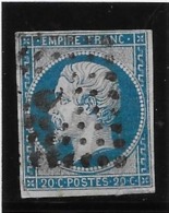 France N°14A - Type I - TB - 1853-1860 Napoléon III.