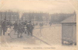 PARIS VECU- AUX TUILERIES- LE GRAND BASSIN - Sonstige & Ohne Zuordnung