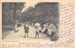 PARIS VECU- ENFANTS AU JARDIN - Other & Unclassified