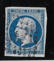 France N°14A - Type I - TB - 1853-1860 Napoleon III