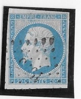 France N°14A - Type I - TB - 1853-1860 Napoleon III