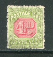 AUSTRALIE- Taxe Y&T N°54- Oblitéré - Impuestos