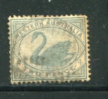 AUSTRALIE OCCIDENTALE- Y&T N°44- Oblitéré (cygnes) - Used Stamps