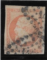 France N°16 - 40c Orange - B - 1853-1860 Napoleon III