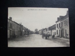 Carte Postale Ancienne De Riscle - Rue De La Rivière - Riscle