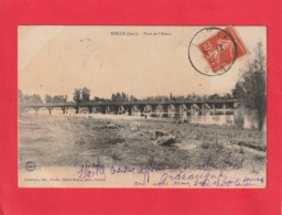 Cpa.32.  Riscle.  Pont De L'Adour.  ( 2 Scans ) - Riscle