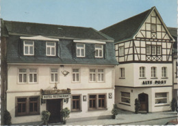 AK Bad Niederbreisig Breisig Rhein Hotel Alte Post A Rheinbrohl Hönningen Brohl Lützing Sinzig Linz Neuenahr Ahrweiler - Bad Breisig