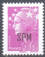 Marianne De Beaujard 2010 - SPM - Unused Stamps