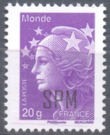 Marianne De Beaujard 2012 - SPM - Unused Stamps