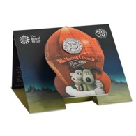 UK 50p Coin Wallace & Gromit - Brilliant Uncirculated BU In Royal Mint Pres/Pack - 50 Pence