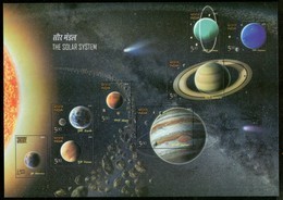 India 2018 The Solar System Space Science Mars Mercury Jupiter Venus SUN M/s MNH - Asia