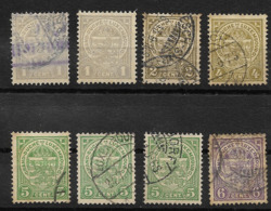 LUXEMBOURG 1907/1919 /lot 8 T.dont 1 N* (avec 2 Doublons Offerts) YT N° 89 à 93 (aminci) >> Manque Le 94 - 1907-24 Abzeichen