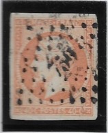France N°16 - 40c Orange - TB - 1853-1860 Napoléon III