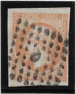 France N°16 - 40c Orange - TB - 1853-1860 Napoleone III