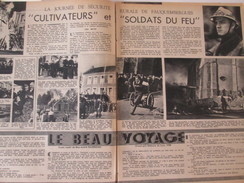 1949 Fauquembergues La Journée   De Securité Rurale Pompiers    Soldats Du Feu - Fauquembergues