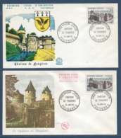 France - FDC - Premier Jour - Château De Fougères - 1960 - 1960-1969