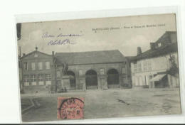 DAMVILLERS PLACE ET STATUE DU MARECHAL GERARD 1905 - Damvillers