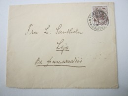 1913 ,  Helsingfors, Bahnpoststempel Auf Brief - ...-1857 Vorphilatelie