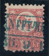 O 1871 Rézomat 5kr Kék '(B)ÁNFFY-HU(NYAD)' (Gudlinban Nem Szerepel) - Sonstige & Ohne Zuordnung