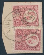 1871 Réznyomat 2 X 5kr 'NAGY HÖFLÁNY' - Otros & Sin Clasificación