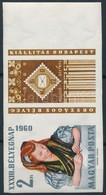 ** 1960 Bélyegnap (33.) Vágott Szelvényes Bélyeg  (4.000) - Other & Unclassified