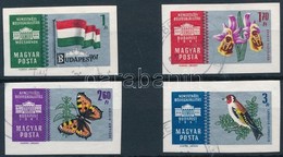 O 1961 Nemzetközi Bélyegkiállítás, Budapest (I.) Vágott Sor (3.400) - Otros & Sin Clasificación