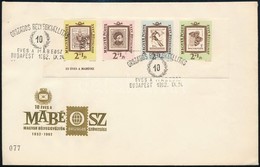 1962 Bélyegnap (35.) Vágott Csík FDC-n (3.200) - Otros & Sin Clasificación