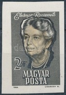 ** 1964 Eleanor Roosevelt Vágott Bélyeg - Other & Unclassified