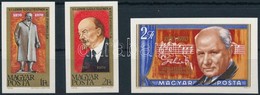 ** 1970 Vlagyimir Iljics Lenin (II.) Vágott Sor  + Lehár Ferenc Vágott Bélyeg (3.500) - Otros & Sin Clasificación