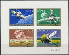 ** 1971 Luna-16 Vágott Blokk (3.000) - Otros & Sin Clasificación