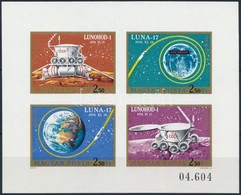 ** 1971 Luna 17- Lunohod 1 Vágott Blokk (3.500) - Otros & Sin Clasificación