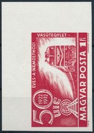 ** 1972 50 éves A Nemzetközi Vasútegylet Vágott ívsarki Bélyeg (3.000) - Otros & Sin Clasificación