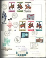 ** Magyar Gyűjtemény 1976-1980 Sorok, Blokkok, FDC-k Csavaros Albumban - Sonstige & Ohne Zuordnung