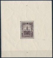 ** 1936 Belgium Mi Bl 4 (Mi EUR 250.-) (ráncok / Creases) - Other & Unclassified
