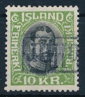 O 1901 Izland Mi 167 (Mi EUR 180.-) - Other & Unclassified