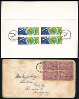 ** Térkép Motívum: 3 FDC + 1 Blokk + Zimbabwe Nemzeti Galéria FDC - Otros & Sin Clasificación