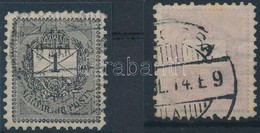 O 1898 1kr, 2kr 11 1/2 Fogazással / Perforation (10.000) - Andere & Zonder Classificatie