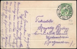 1911 Képeslap 'ZÁKÁNY-BÁTTASZÉK 43. SZ' Mozgóposta Bélyegzéssel - Otros & Sin Clasificación