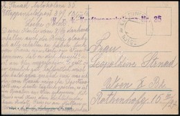 1916 Képeslap / Postcard 'K.u.k. Kraftwagenkolonne Nr. 35' + 'EP NJEGUSI B' - Other & Unclassified