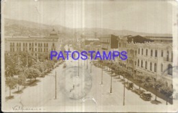 Delcampe - 123007 CHILE VALPARAISO VISTA DE LA CALLE & TRAMWAY CUT CIRCULATED TO ARGENTINA POSTAL POSTCARD - Chile