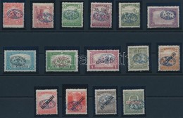 ** * Debrecen I. 1919 15 Klf Bélyeg (53.000) / 15 Different Stamps. Signed: Bodor - Sonstige & Ohne Zuordnung