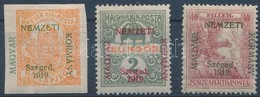 ** * Szeged 1919 3 Klf Bélyeg Garancia Nélkül (**10.700) - Otros & Sin Clasificación