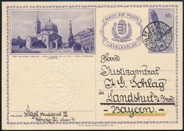 1934 Képes Díjjegyes Levelezőlap 'BUDAPEST' - Bayern / PS-card To Bayern - Otros & Sin Clasificación