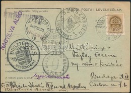 1940 Tábori Posta Levelezőlap / Field Postcard 'MKP 18' + 'MKP 19' + 'MKP 708' Kisegítő Acél- Ill. Gumibélyegzésekkel, R - Andere & Zonder Classificatie