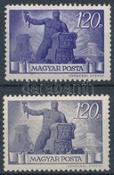 ** 1945/46 Újjáépítés 120P (színeltérés) - Other & Unclassified