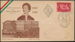 1948 Centenárium Sor 8f FDC-n - Other & Unclassified